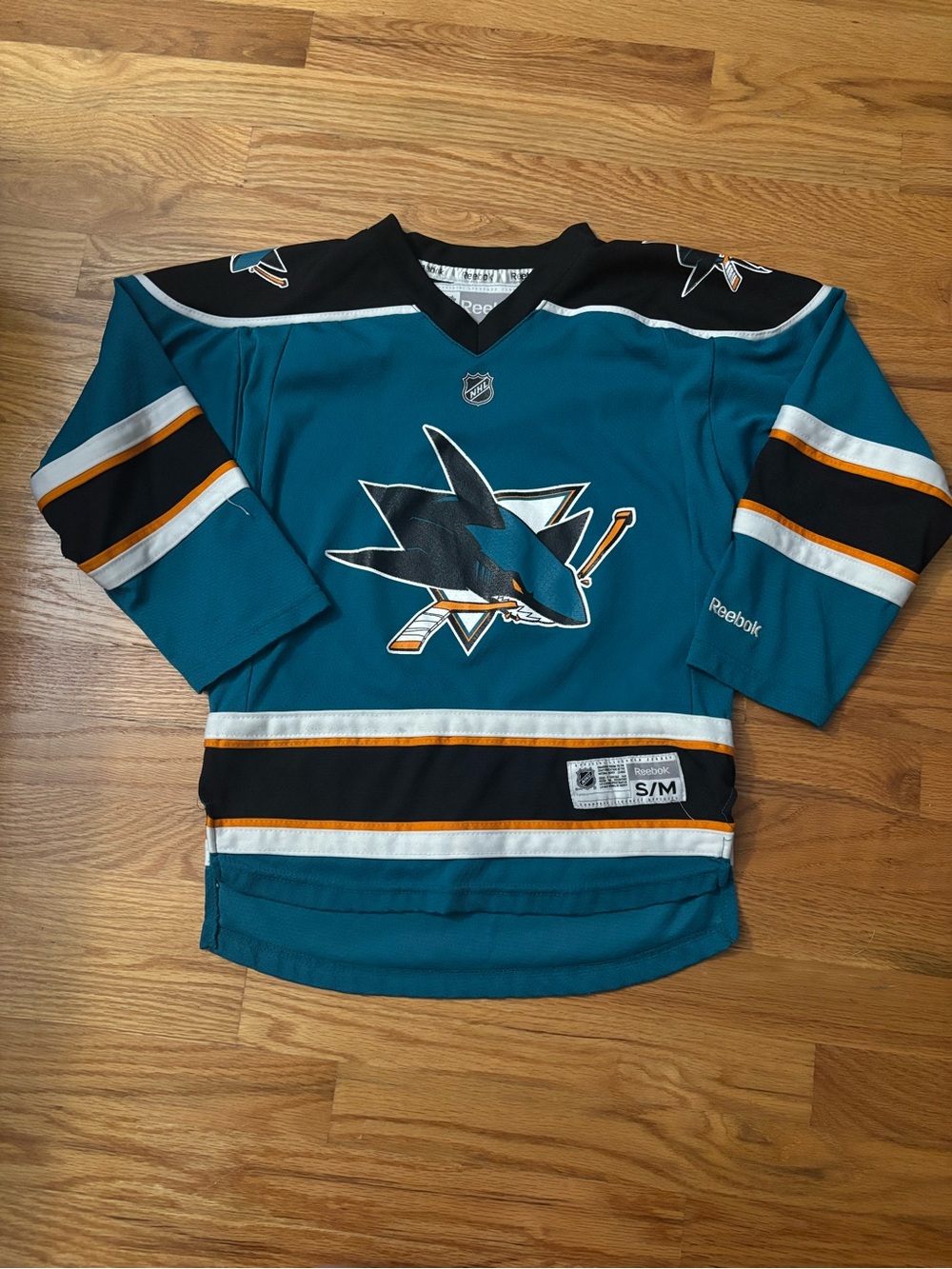 Reebok Kids San Jose Sharks Jersey
